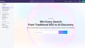 Semrush AI Visibility Toolkit