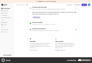 Uxcel onboarding