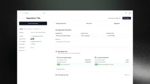 Procurement negotiation tool