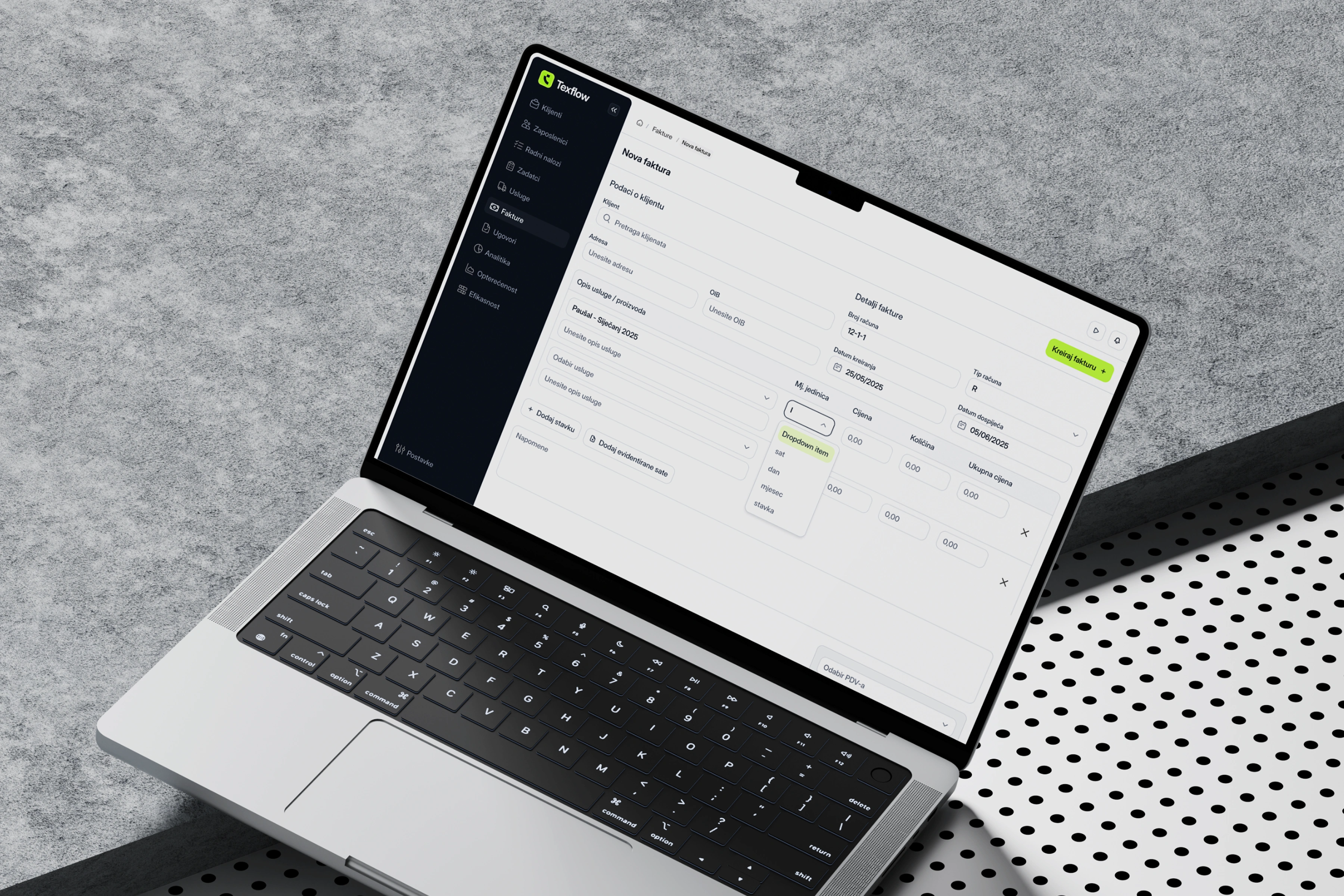 Texflow – Accounting Firm Software Design