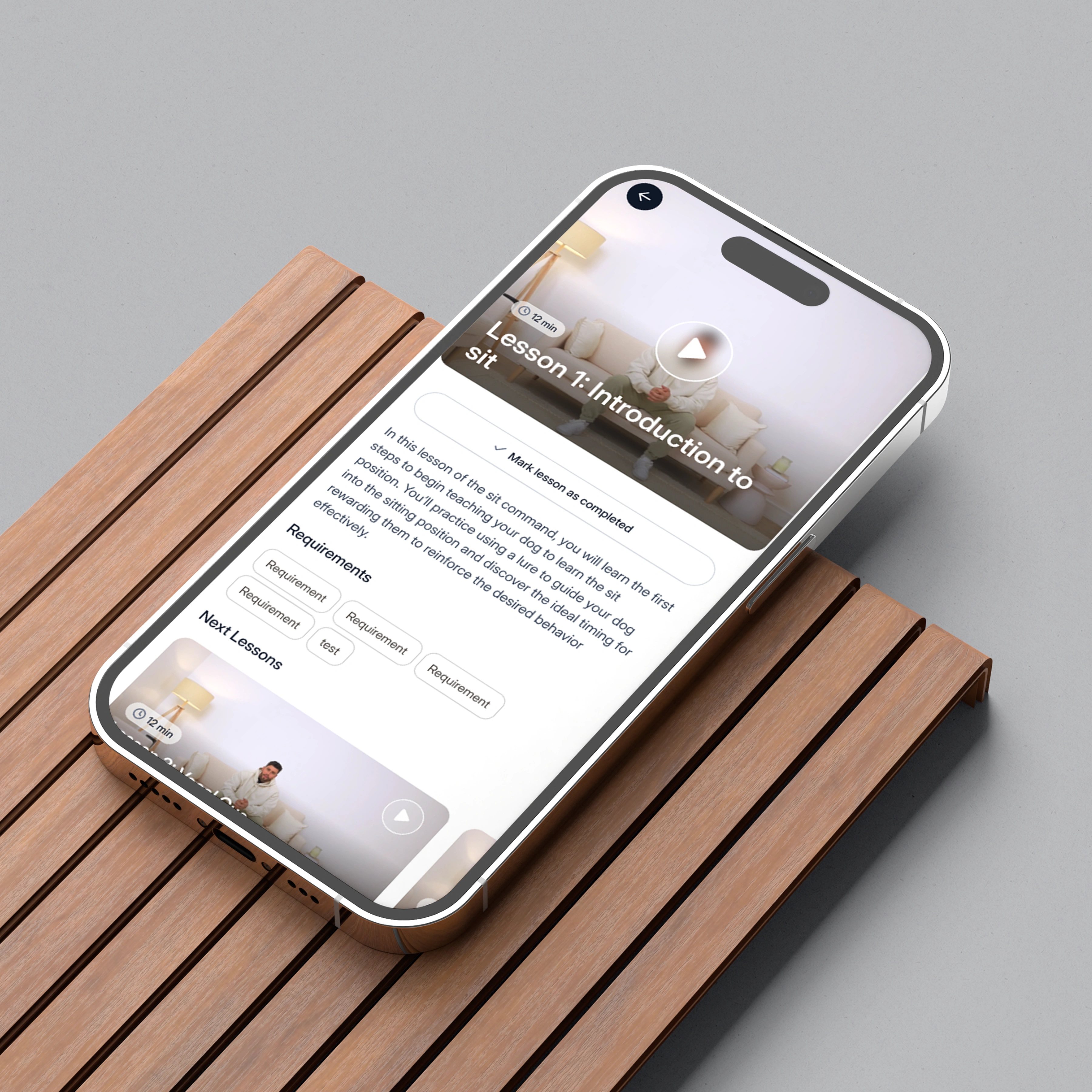 Dogit – Dog Training Mobile App Design - Gallery Image 1