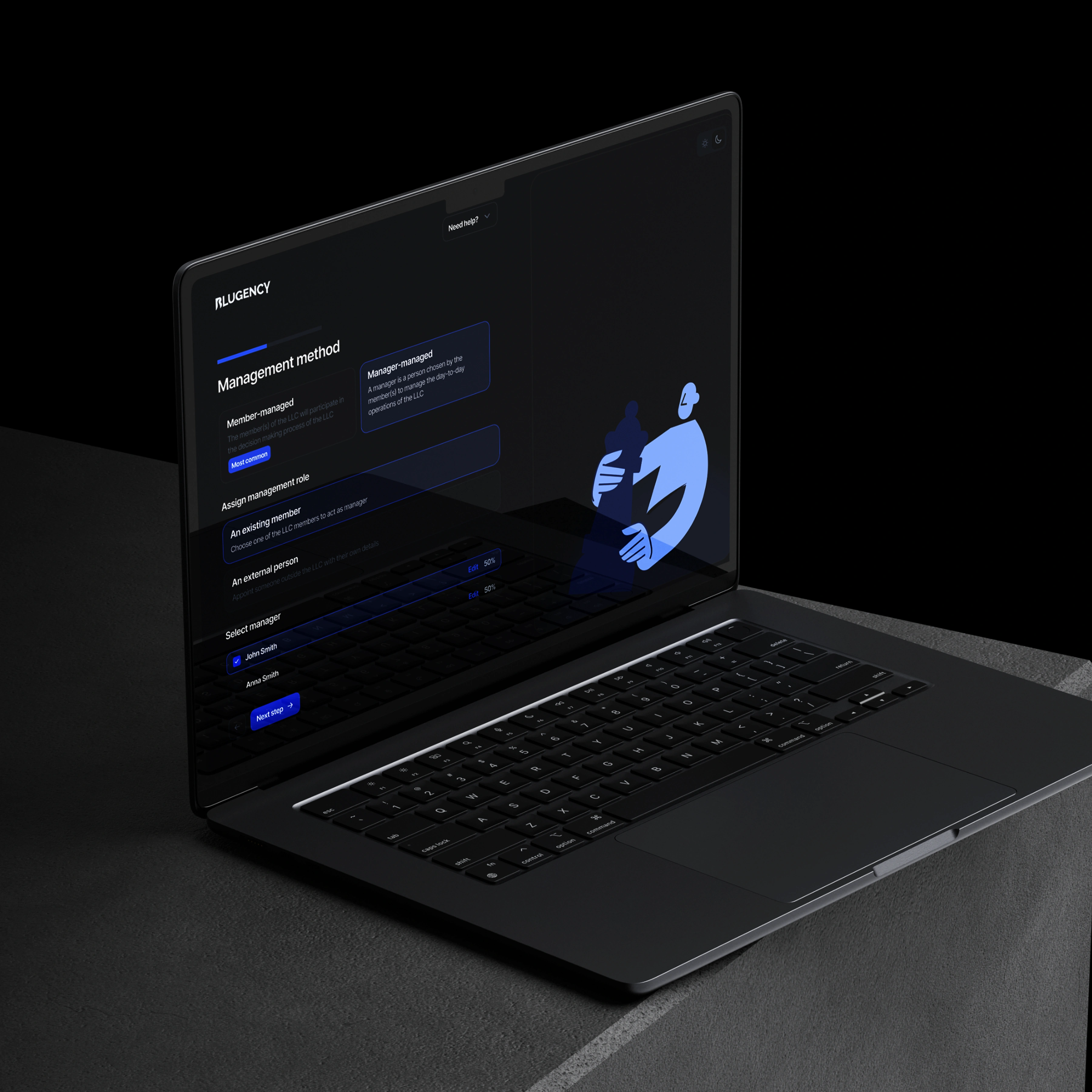 Blugency – Streamlined Business Operations Platform Design - Gallery Image 1