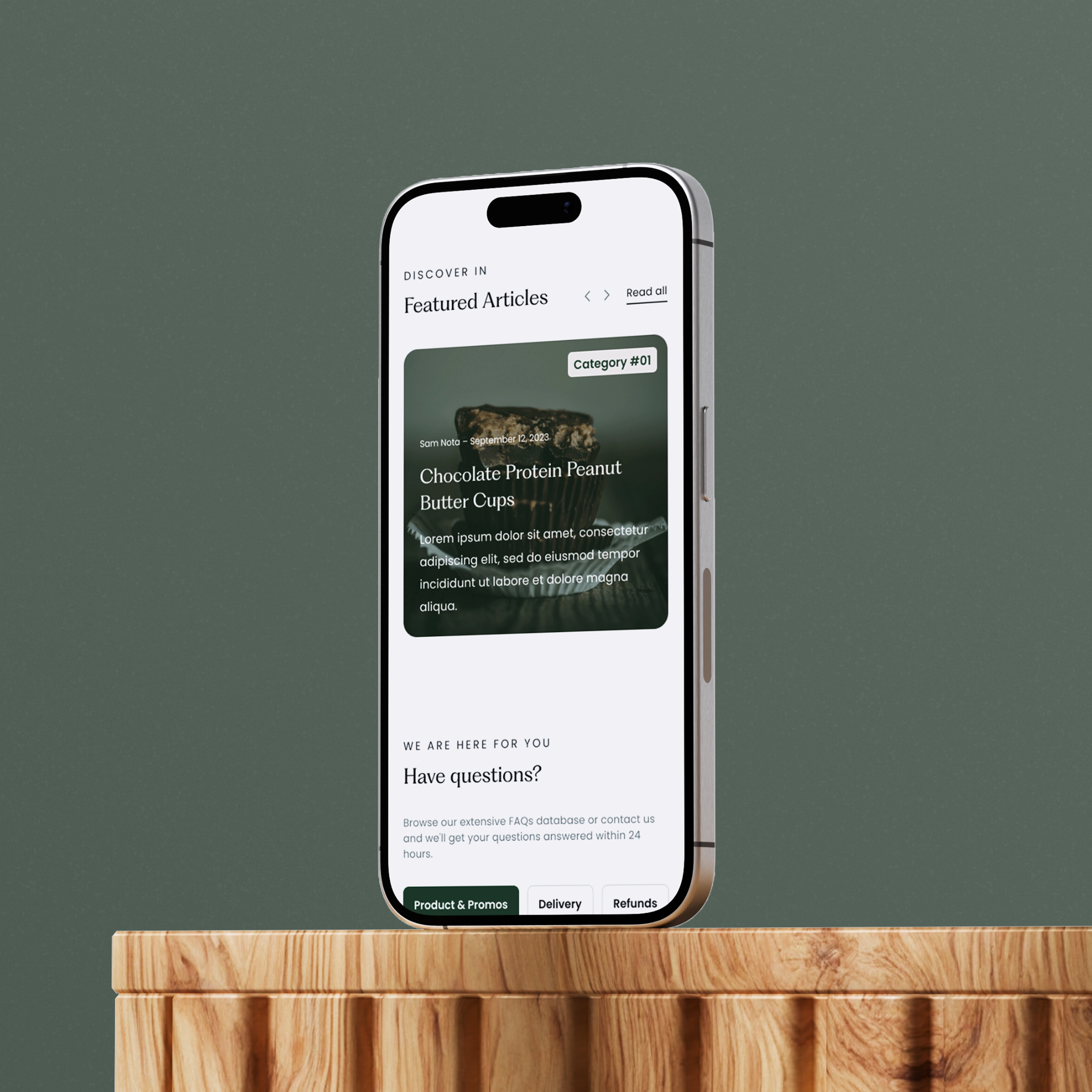 Nature MD – Wellness Supplement Ecommerce Shop Design - Gallery Image 1