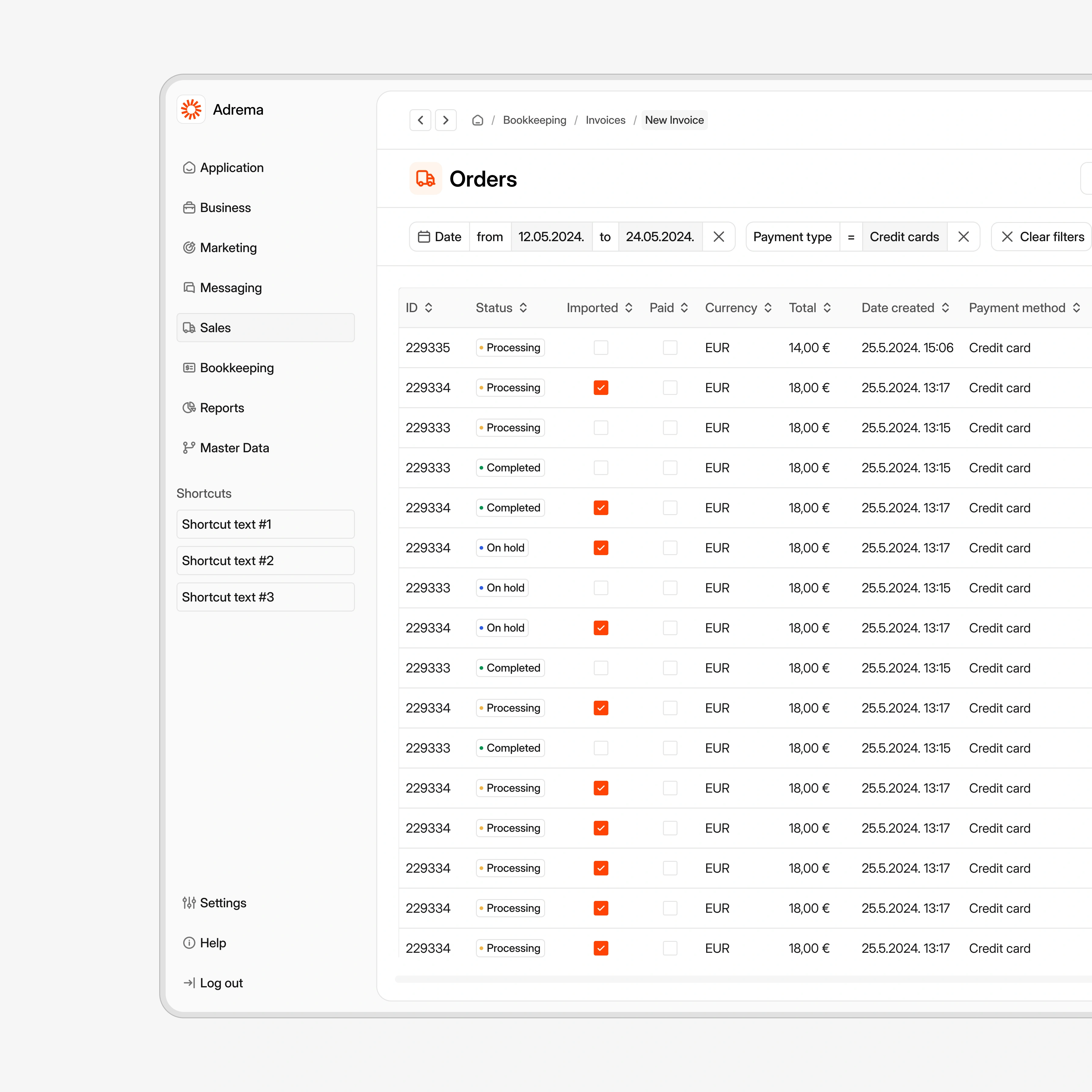 Adrema ERP UI/UX – Business Operations Platform - Gallery Image 2