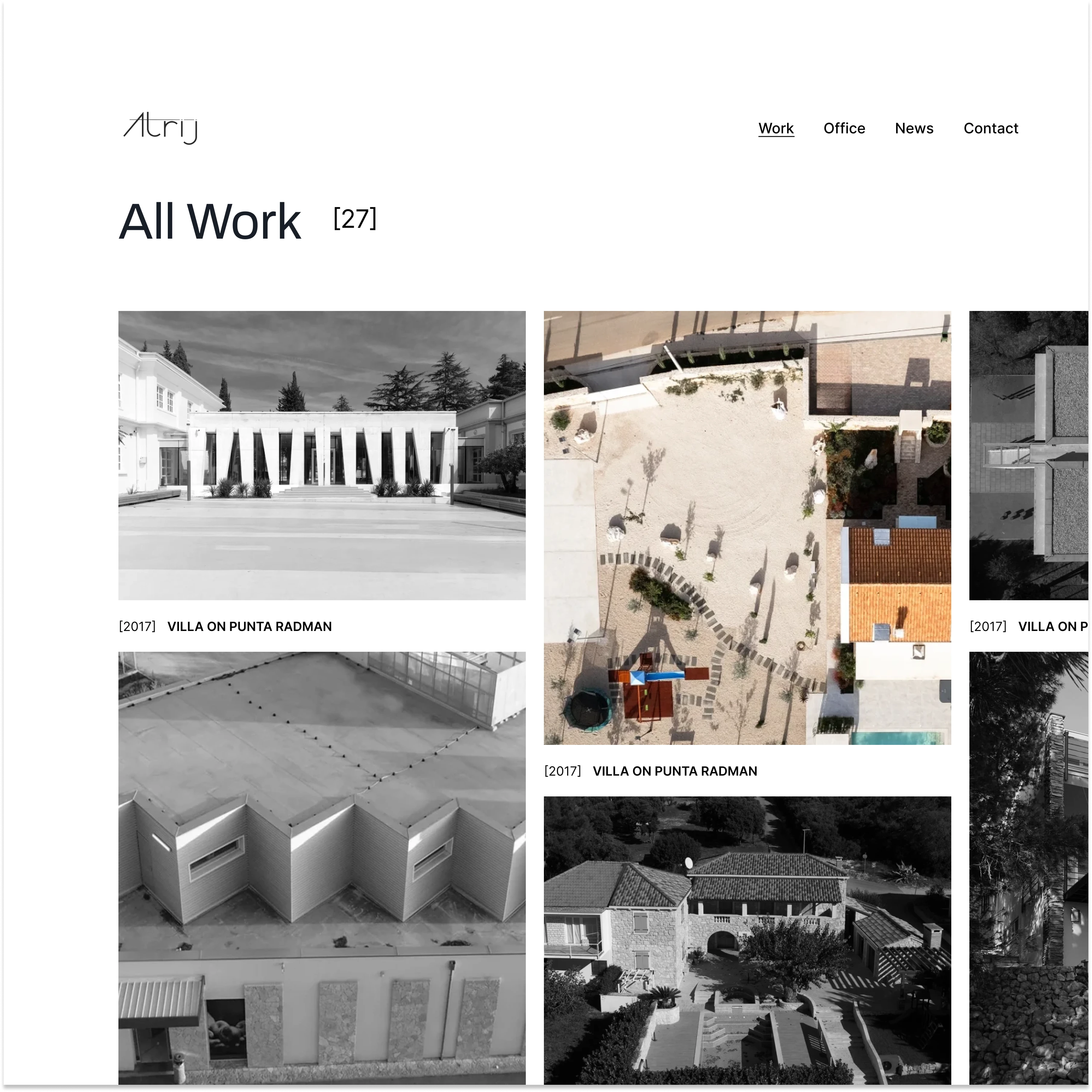 Atrij Arhitekti – Redesign and Website development - Gallery Image 2